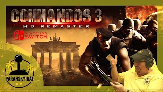 Commandos 3: HD Remaster | Gameplay remasterované taktické akce přes Nintendo Switch | CZ 1440p60