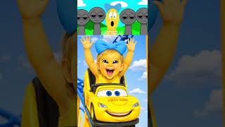 Incredibox Sprunki OC - Caterpillar Ride Roller Coasters In Real Life!