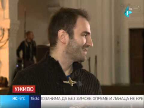 Milenković i Hatlak u novosadskoj Sinagogi