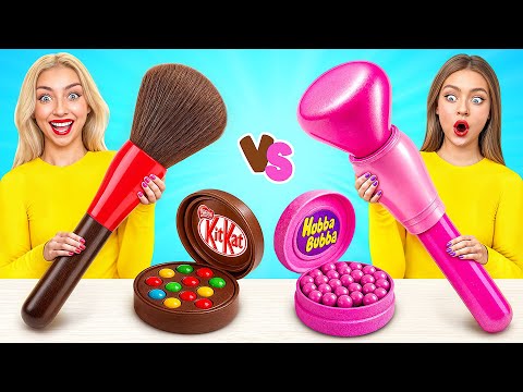 Kaugummi vs Schokoladen Essen Challenge | Lustige Situationen in der Küche von Multi DO Joy