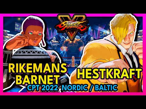 SFV 🥊 RikemansBarnet (MENAT) VS Hestkraft (ED) 🥊 スト5  🥊 SF5 🥊 Street Fighter 5