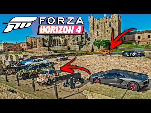 ESCONDE ESCONDE NO CASTELO DO FORZA HORIZON 4