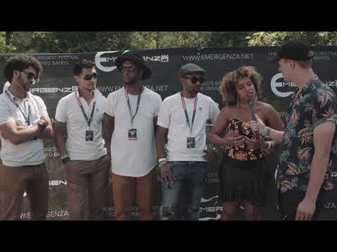 Djocy Santos interview at the Emergenza Festival international final 2018