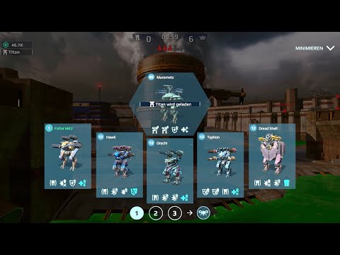 War Robots: WOW MK1 vs MK3 | Fafnir, Hawk, Orochi, Typhon, Murometz | FFA Gameplay