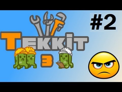 Tekkit With Grumpy E02 - Experiments w/ Reinforced Glass and a Refinery Explosion