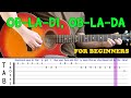 OB-LA-DI, OB-LA-DA | Easy guitar melody lesson for beginners (with tabs) - The Beatles