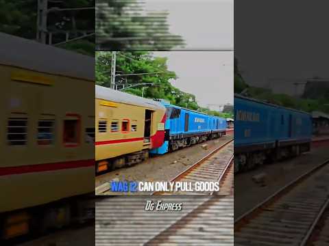WAP 7's job in danger 💀 WAG 12 with passanger train 💀 #wag12 #indianrailways #wap7