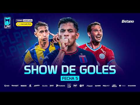 #TorneoMercadoLibre 2026 | SHOW DE GOLES DE LA FECHA 5