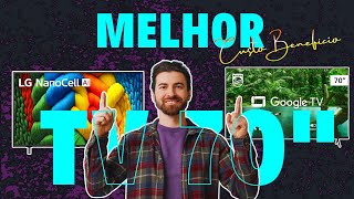 ????Melhores Smart TVs 70 Polegadas Custo Benefício para Black Friday