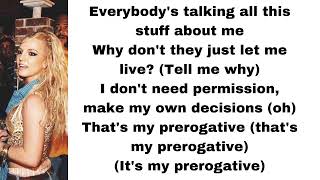 Britney Spears - My prerogative (lyrics)