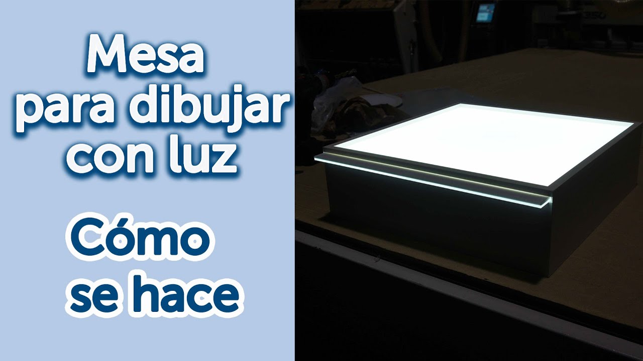 Watch Cómo hacer una mesa para dibujar en metacrilato con luz led ✅ Now Cómo hacer una mesa para dibujar en metacrilato con luz led ✅