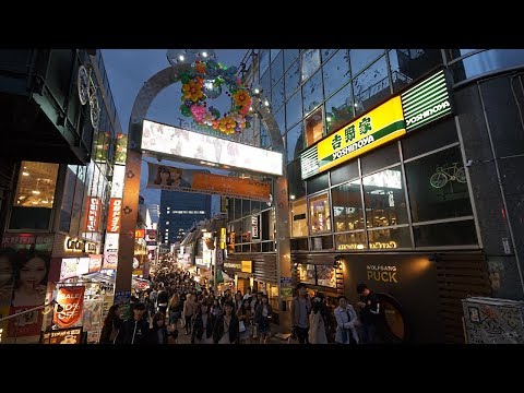【4K】Fast walking from Shinjuku to Shibuya