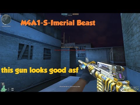 Crossfire NA: M4A1- Imperial Radiant Beast (i spelled imperial wrong in thumbnail) :/