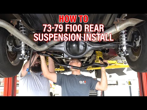 73-79 F100 Rear Watts Link Suspension System | QA1