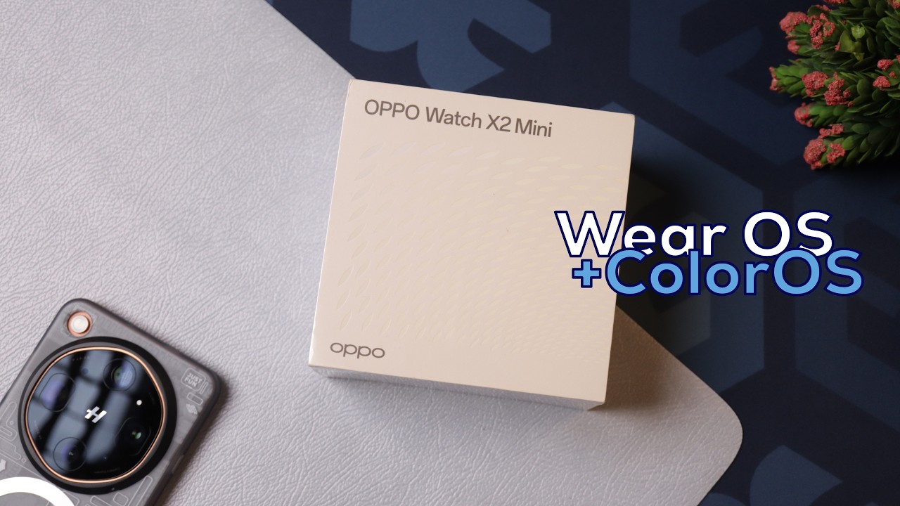 Penasaran sama OPPO Watch X2 Mini warna Nebula Black, Ternyata...