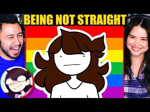 BEING NOT STRAIGHT - Reaction! | Jaiden Animations