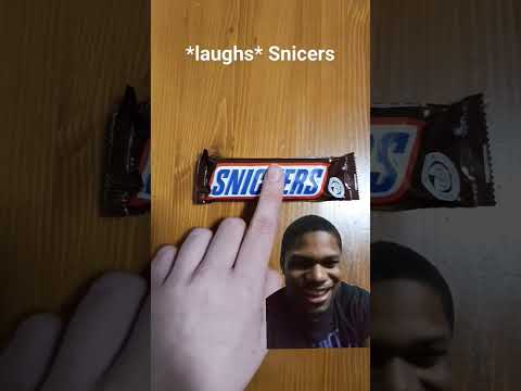 Snickers are black #funny #memes #snickers #tiktok #comedy #viral #shortsviral #shorts