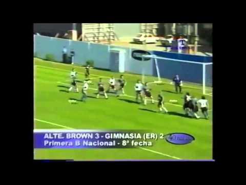 Almirante Brown de Arrecifes 3 - Gimnasia de Concepción del Uruguay 2 (Nacional B 1998/1999)
