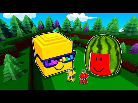 SUNNY vs MELON in Build a Boat...