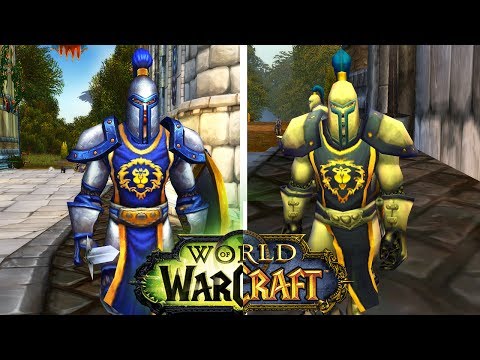 Graphics Comparison Legion vs Vanilla World of Warcraft (WOW)