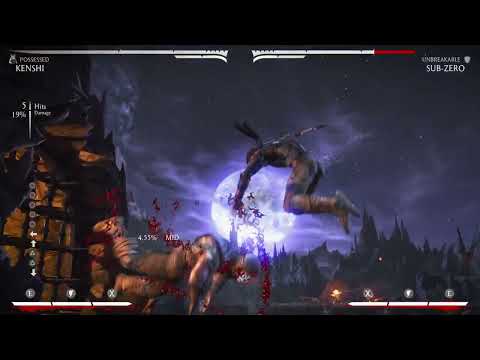 Highest meterless combo for Kenshi possessed