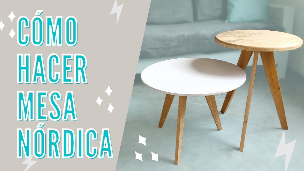 Watch Cómo hacer mesa nórdica/ Primera parte: mesa MDF Now Cómo hacer mesa nórdica/ Primera parte: mesa MDF