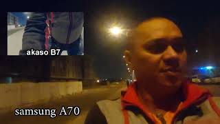 akaso brave 7 vs samsung A70