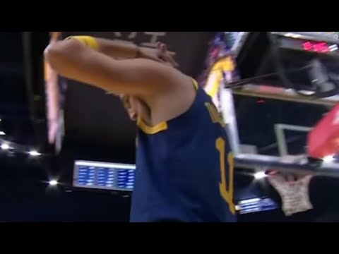 STEPH THOUGHT GAME WAS OVER! THEN KAT WENT OFF ON GSW! IN FINAL MINUTE! GOES CLUTCH!