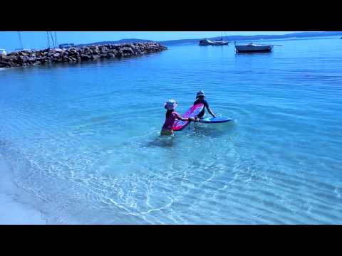 Joshua & Tanisha at the beach in Nelson Bay- 23rd September 2012