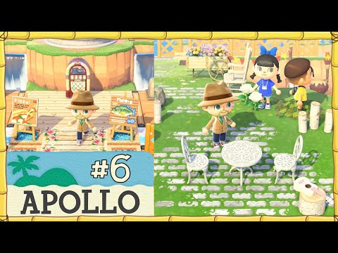Animal Crossing: New Horizons Island Tour #6 - Apollo