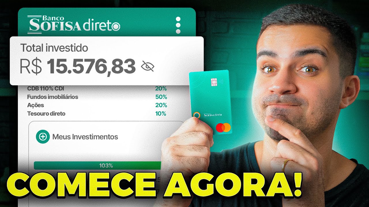 MELHORES INVESTIMENTOS no BANCO SOFISA para 2024 (COMO INVESTIR PELO SOFISA DIRETO PASSO A PASSO)