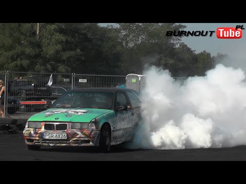 Eliminacje pokazu mocy BMW E36 3.0 V8 "STERYD" - 24 Ogólnopolski Zlot BMW Toruń 2022