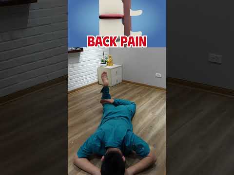 BACK PAIN RELIEF EXERCISE #physiotherapist #chiropractic #shorts #short