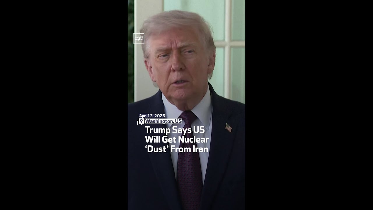 Video | Trump Says US Will Get Nuclear ‘Dust’ From Iran