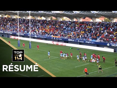 TOP 14 Saison 2024-2025 J07 - Résumé USA Perpignan - LOU Rugby