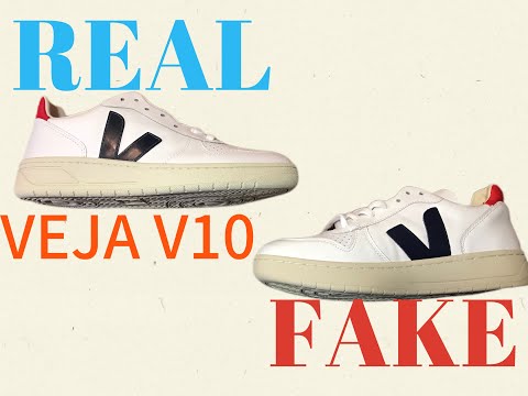 Veja V10 Sneaker Comparison Real vs Fake