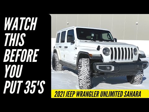 First Review after 35 Inch Tires and 1.5\" Inch TeraFlex lift Kit