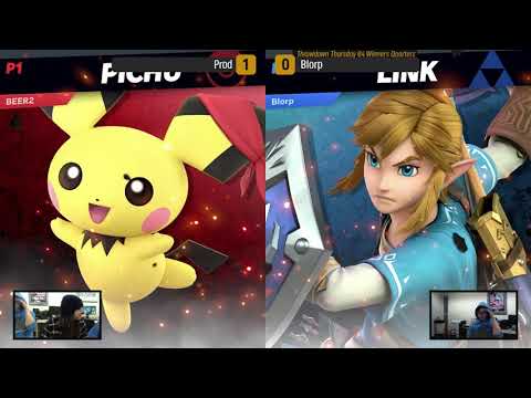 Throwdown Thursday 64 - Winners Semis - (Pichu) Prod vs Blorp (Link)