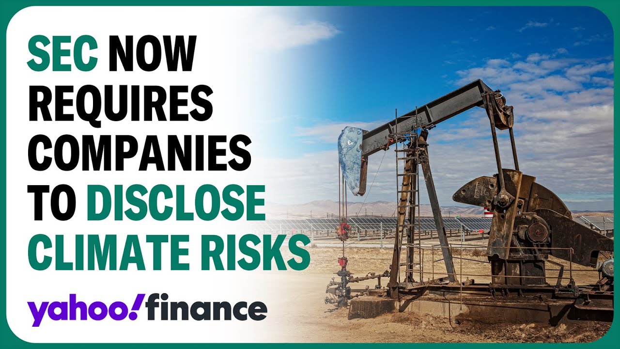 Climate risk disclosures: How new SEC law impacts US businesses