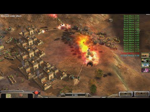 GLA Demolition - Command & Conquer Generals Zero Hour - 1 vs 7 HARD Gameplay