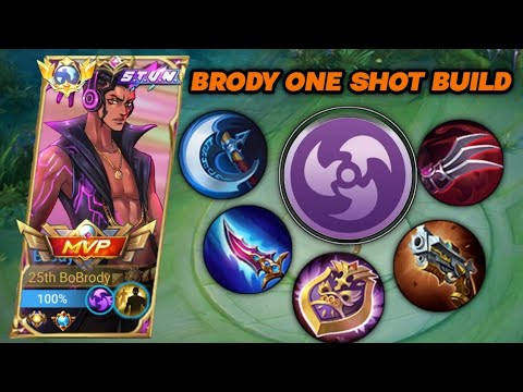 NEW META!! BRODY CRITICAL LIFESTEAL IS INSANE DAMAGE(MUST TRY ONE SHOT BUILD) | BEST BUILD BRODY