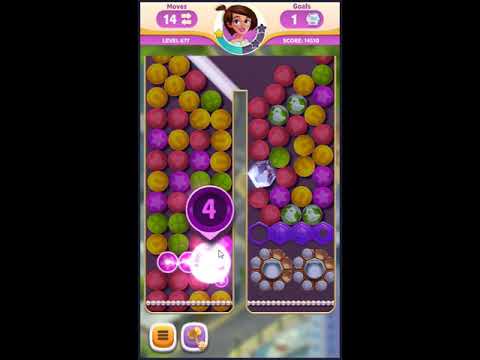 Diamond Diaries Saga Level 677 - NO BOOSTERS 💎 | SKILLGAMING ✔️