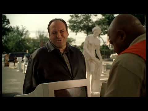 The Sopranos (1999- 2007) Another Toothpick Tony and the cop (full)