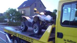 preview picture of video 'kymco Maxxer 450i 4x4 Weehlis'