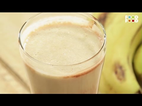 बिना प्रोटीन पाउडर के बनाइये प्रोटीन शेक | Peanut Butter Banana Milkshake Recipe | Protein Milkshake