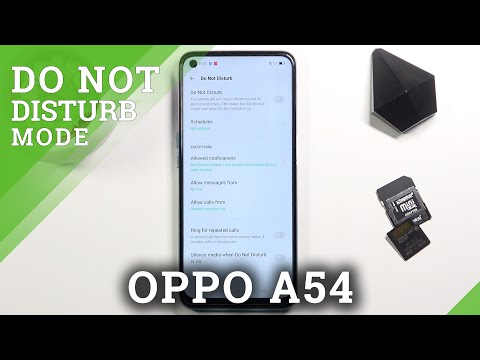 How to Enable Do Not Disturb Mode in OPPO A54 – Block Sounds & Vibrations