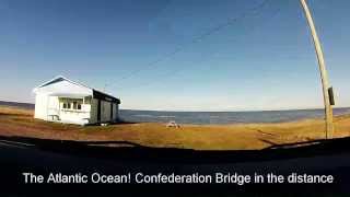 preview picture of video 'Driving from Moncton to Charlottetown - and back - via the Confederation Bridge'