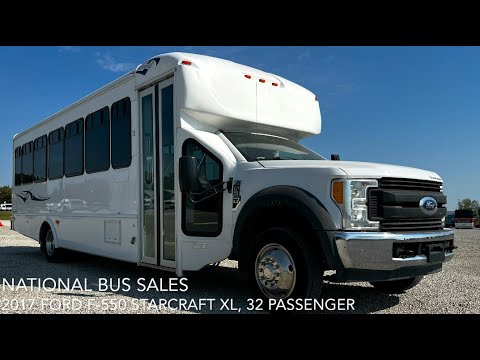 2017 Ford F-550 Starcraft XL, 32 Passenger - National Bus Sales
