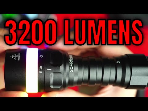3,200 Lumens + RGB Ring?! Sofirn SD08 Review