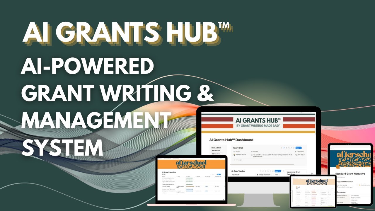 AI-Powered Grant Writing & Management System | The AI Grants Hub™